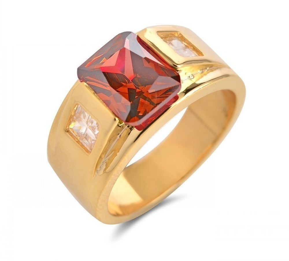 Gold Diamond Ring For Men