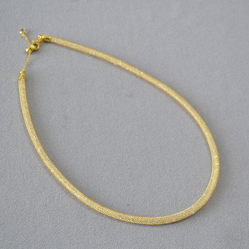 Luxury High-end Necklace With Golden Starlight