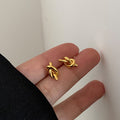 New Titanium Steel Earrings Light Luxury And Premium