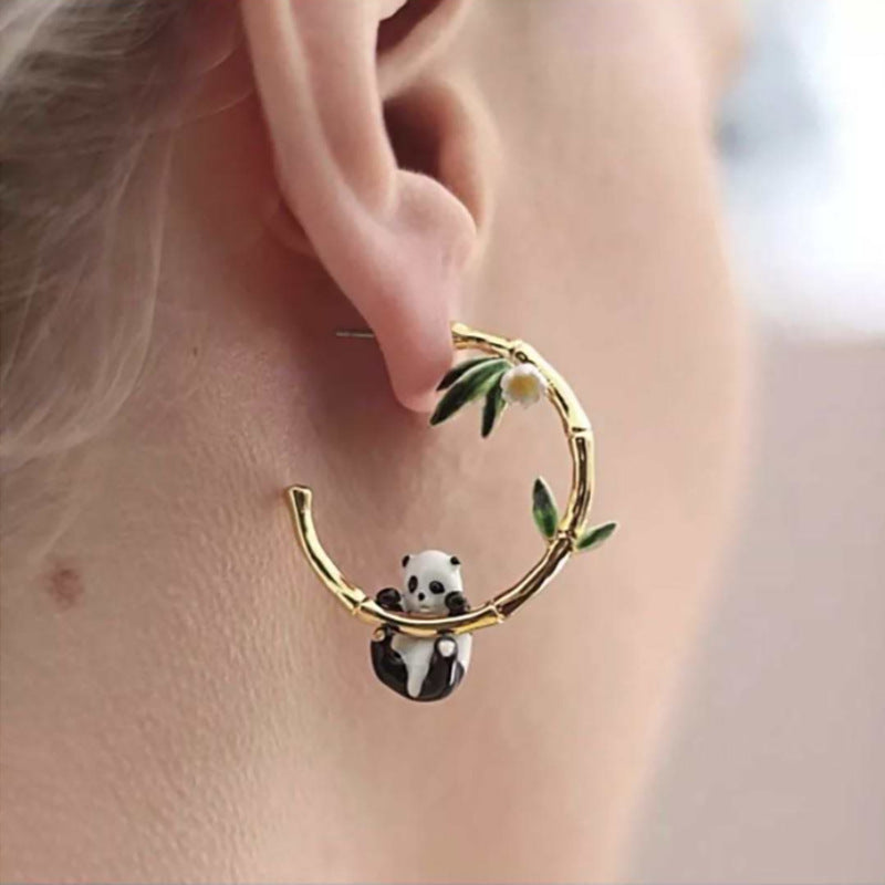 Elegant High End Short Hair Earrings