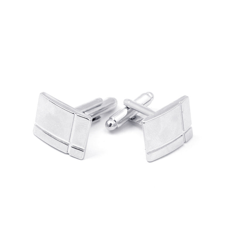 Fashion Zinc Alloy French Business Cufflinks