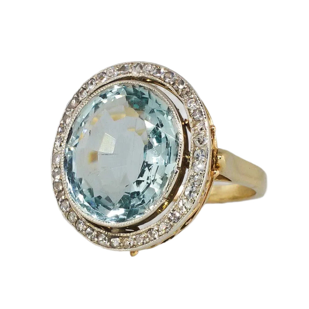 Womens Ring With A Creative Egg Shaped Textured Design