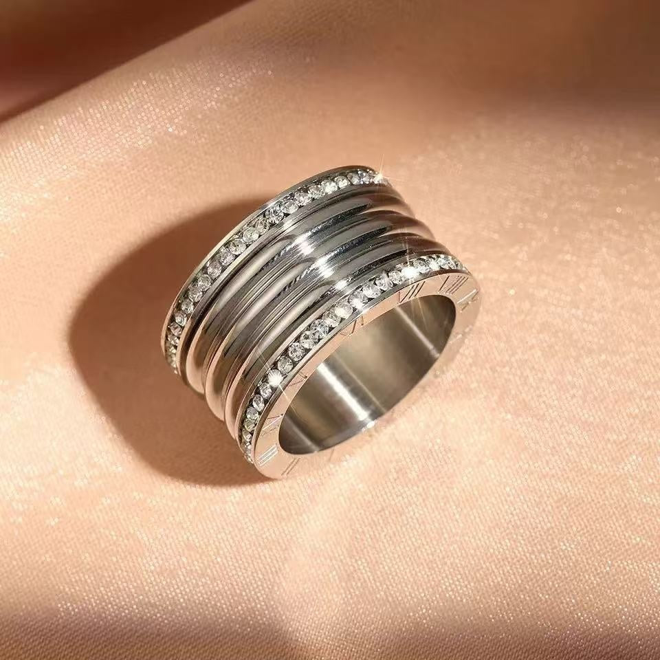 Titanium Steel Ring For Men Personalized Couple Rings