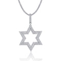 Shining Starlight - A Fashionable And Trendy Necklace Pendant Set With Top-quality Moissanite S925 Silver And Platinum Plating Can Be Tested With A Diamond Pen