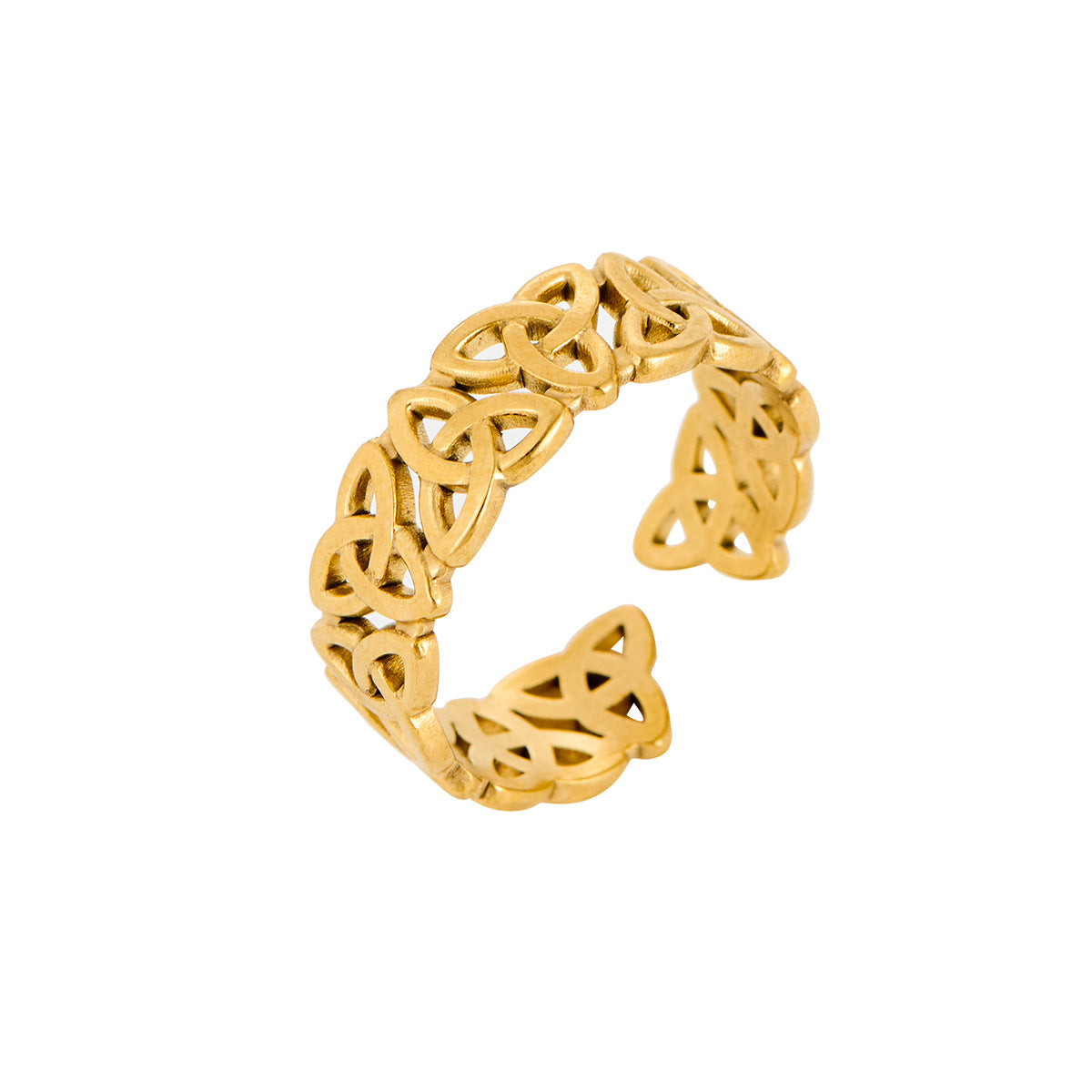 Popular Openwork Multi-style Stainless Steel Rings