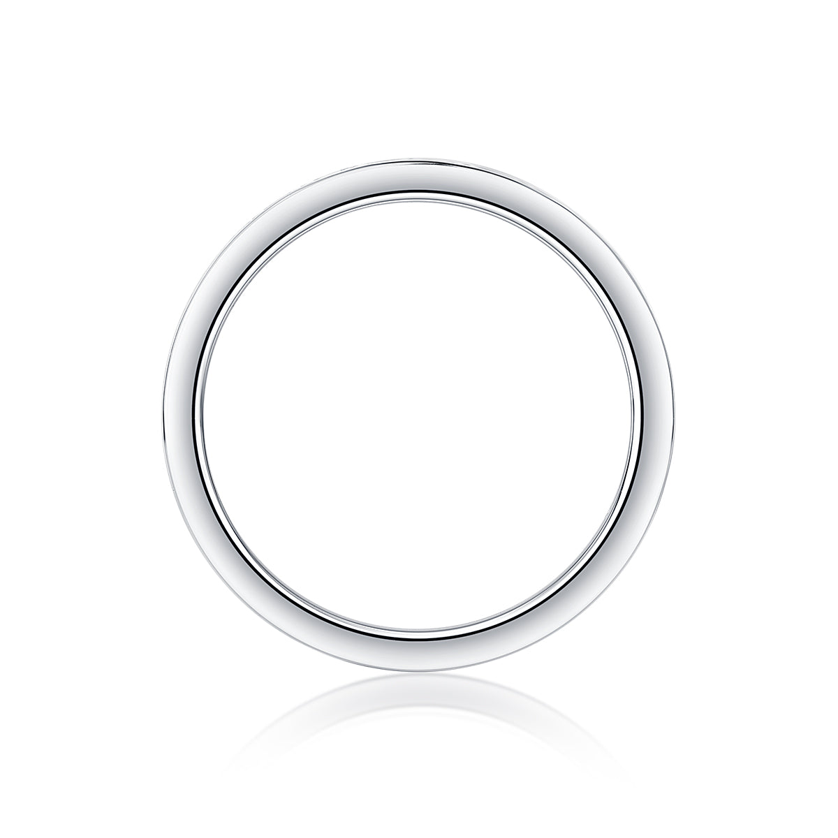 Starry Night Whispers - A Wedding Ring Set With Top-quality Moissanite S925 Silver And Platinum-plated Diamond Can Be Inspected With A Diamond Pen