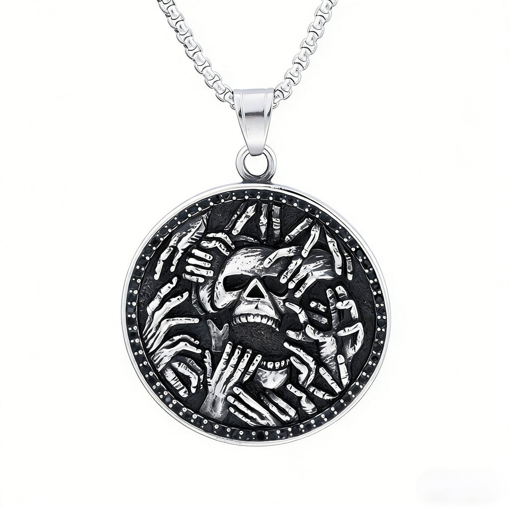 Fashionable Minimalist Retro Designed Alloy Pendant