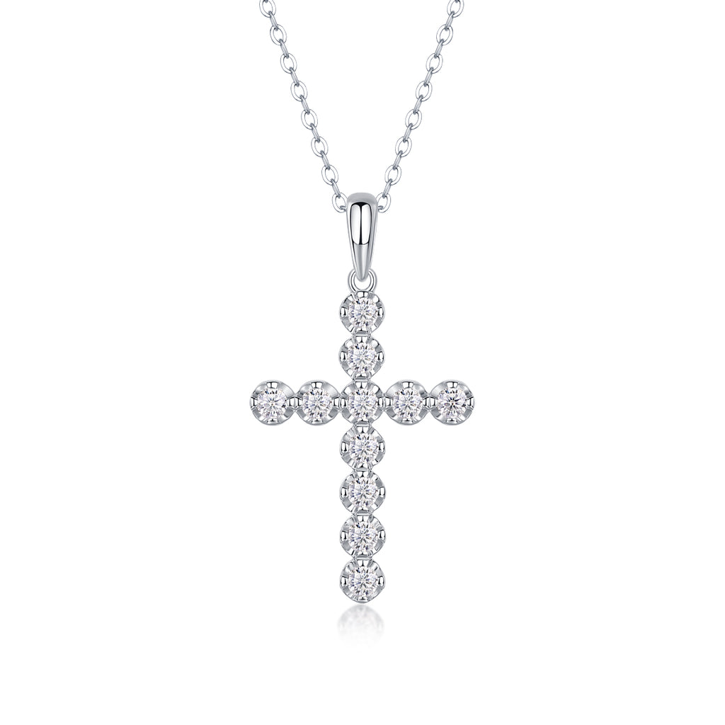 The Pendant Is A Fashionable And Trendy Accessory Set With Top-quality Moissanite S925 Silver And Platinum-plated Gold. It Can Be Tested In Gold Rose Gold With A Diamond Pen