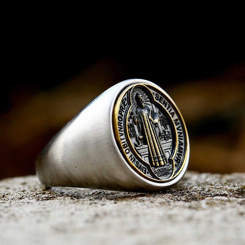 Iron Warrior Retro Stainless Steel Ring