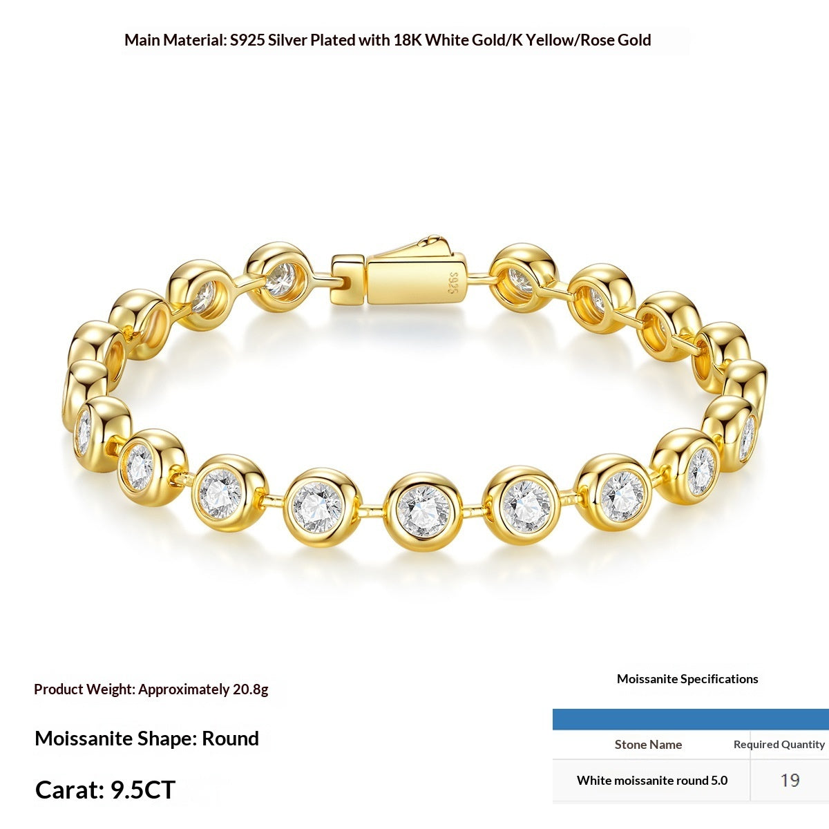 Luxurious Bracelet That Adds A Touch Of High-end Elegance To Any Look