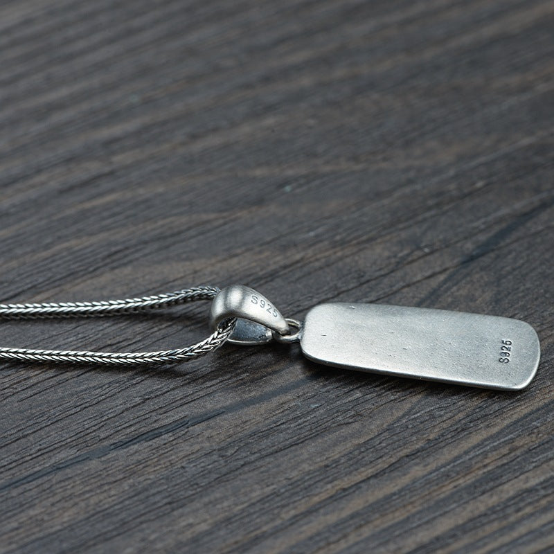 S925 Silver Retro Thai Silver Diy Hand Bracelet Pendant