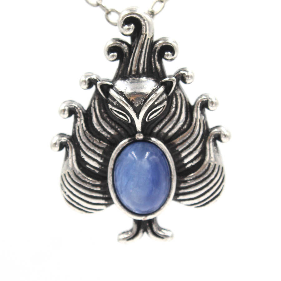 Nine-Tailed Fox Natural Crystal Pendant