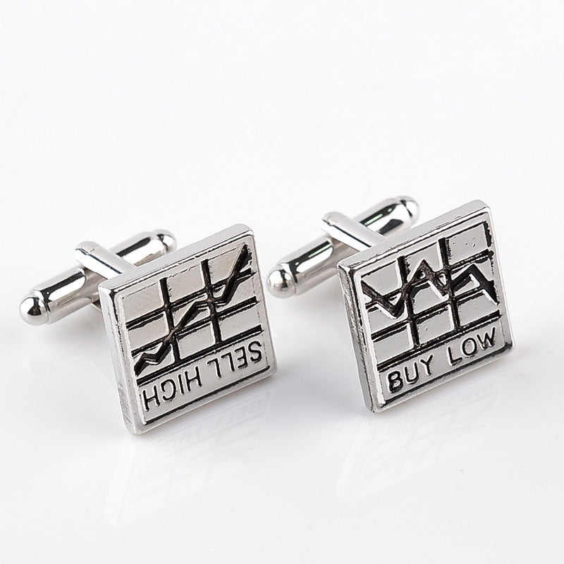 Alloy Electric Ferry Fashion French Cufflinks Cuff Nails