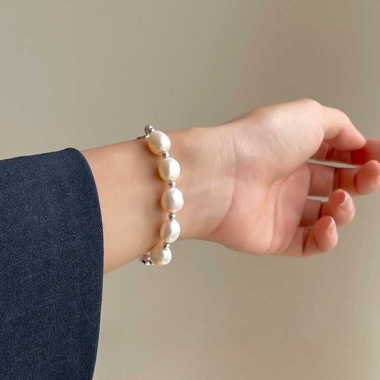 Unique Natural Freshwater Irregular Bracelet For Women Perfect