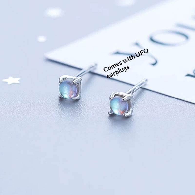 Moonstone Stud Earrings For Women Elegant And Niche