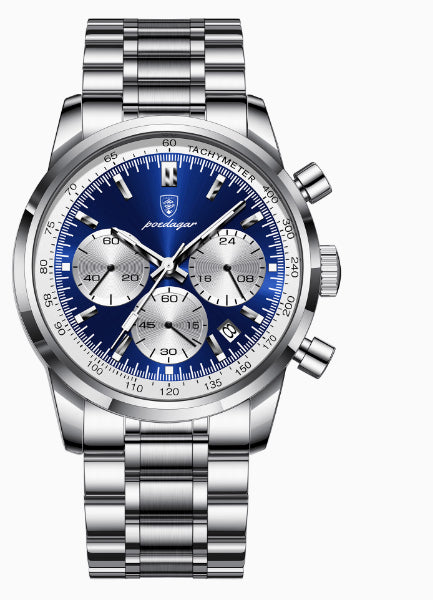 Men's Multifunctional Waterproof Luminous Watch
