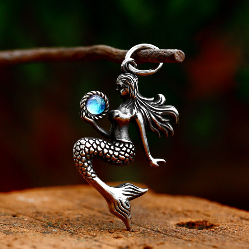 New Stainless Steel Mermaid Pendant