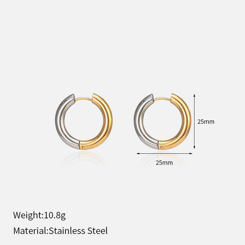 European And American Fashion Simple Geometric Circle