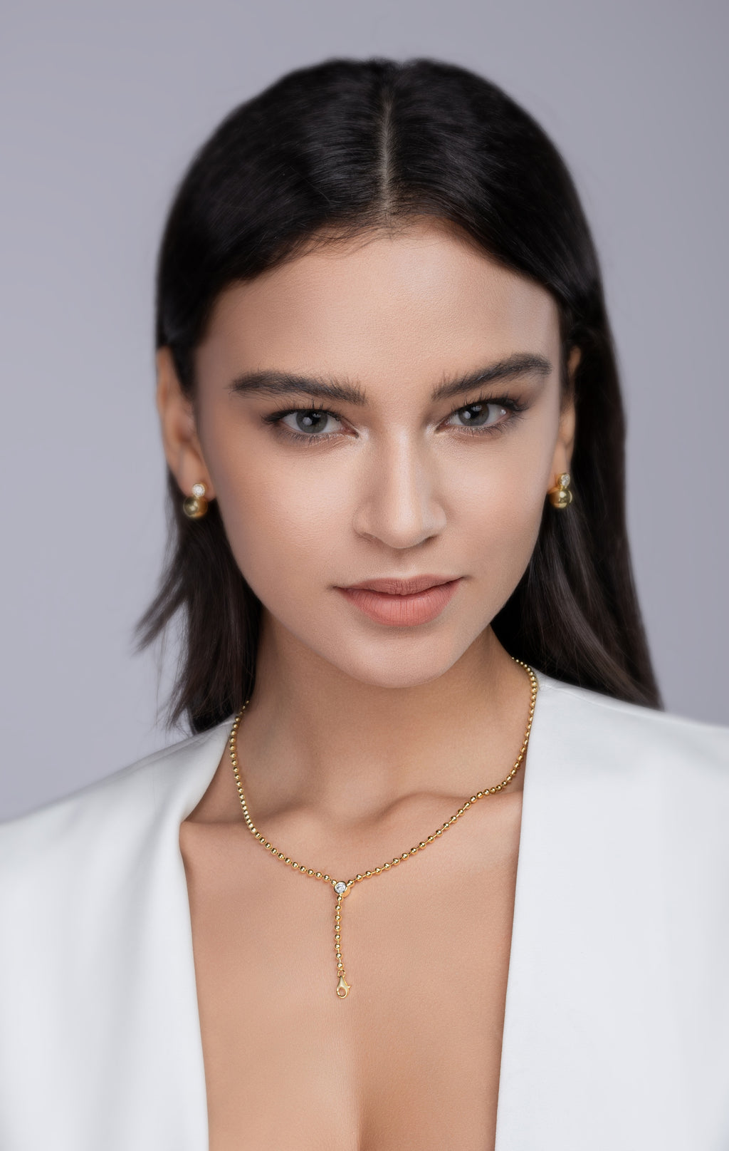Time Interlaced - A Fashionable And Trendy Necklace Pendant Set With Top-quality Moissanite S925 Silver And Gold Plating Can Be Tested With A Diamond Pen