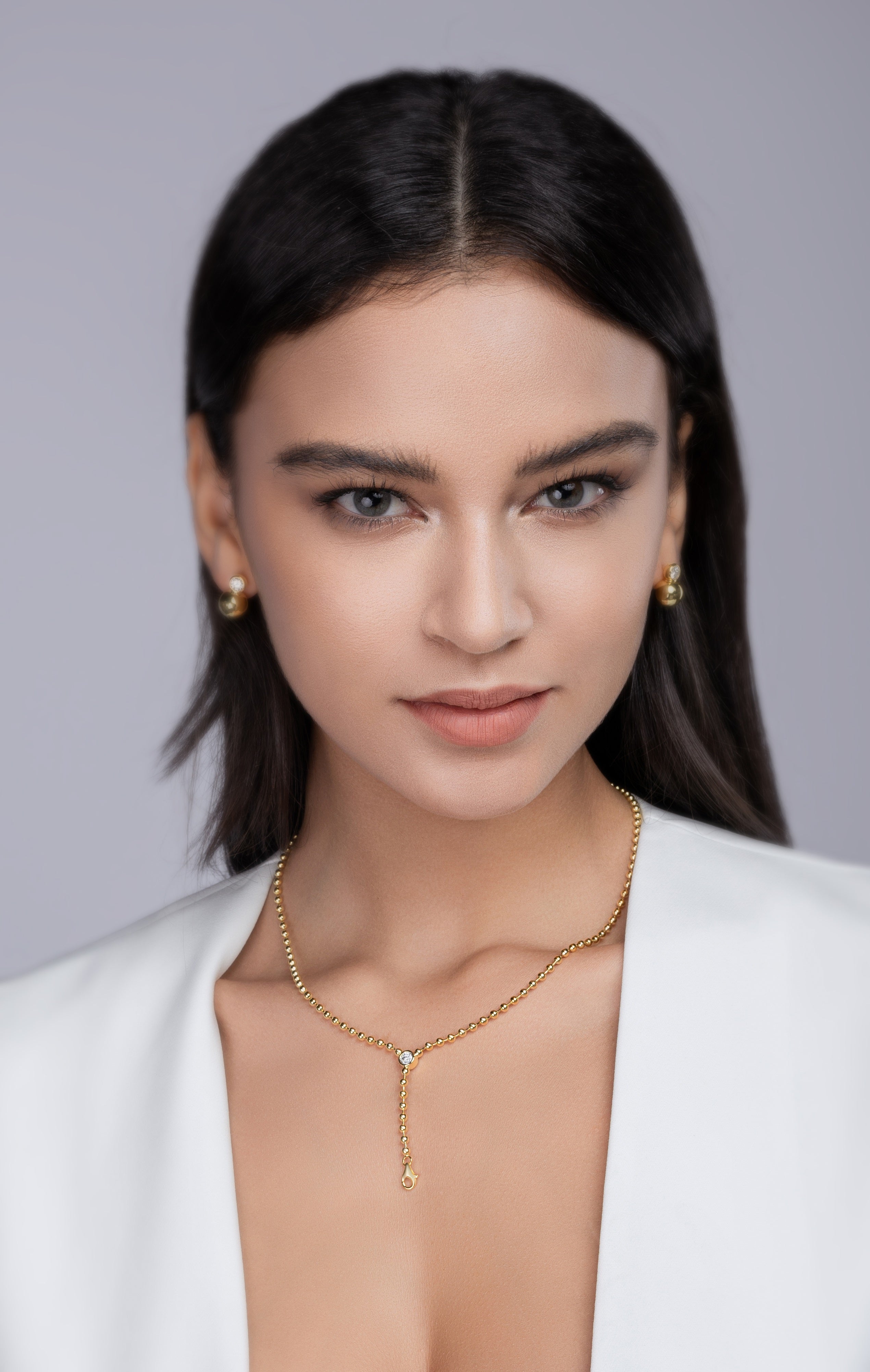 Time Interlaced - A Fashionable And Trendy Necklace Pendant Set With Top-quality Moissanite S925 Silver And Gold Plating Can Be Tested With A Diamond Pen