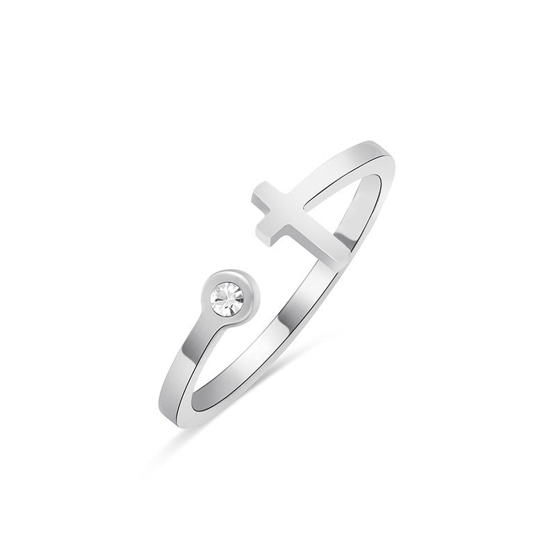 Titanium Steel Jewelry With Vacuum Plating That Wont Fade Ring