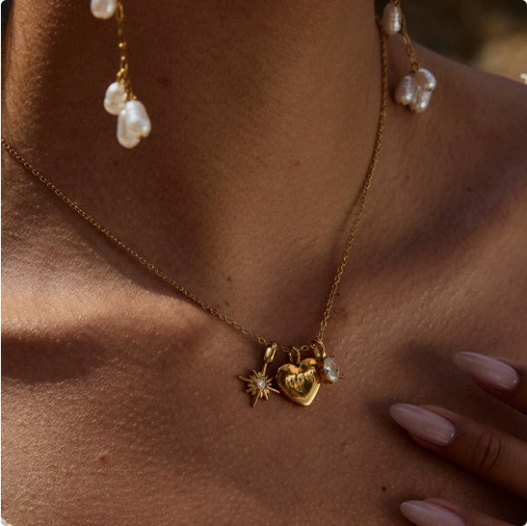 Love Light Luxury Niche Non Fading Necklace