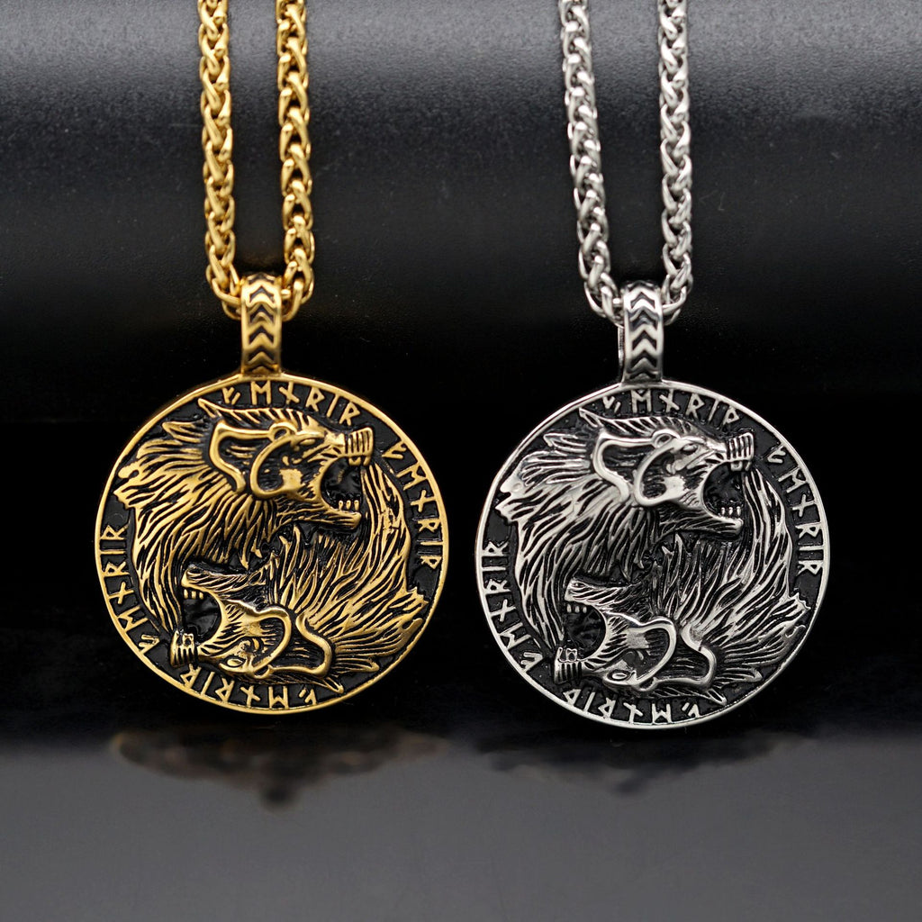 Pirate Viking Guardian Totem Men's Pendant