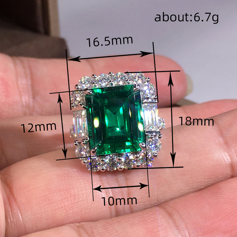 Womens Stylish High-end Refined Geometric Ring