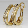 Retro Exquisite Geometric Gold-Inlaid Rhinestone Earrings For Women