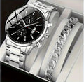 Fashion Temperament Men's Steel Strap Watch