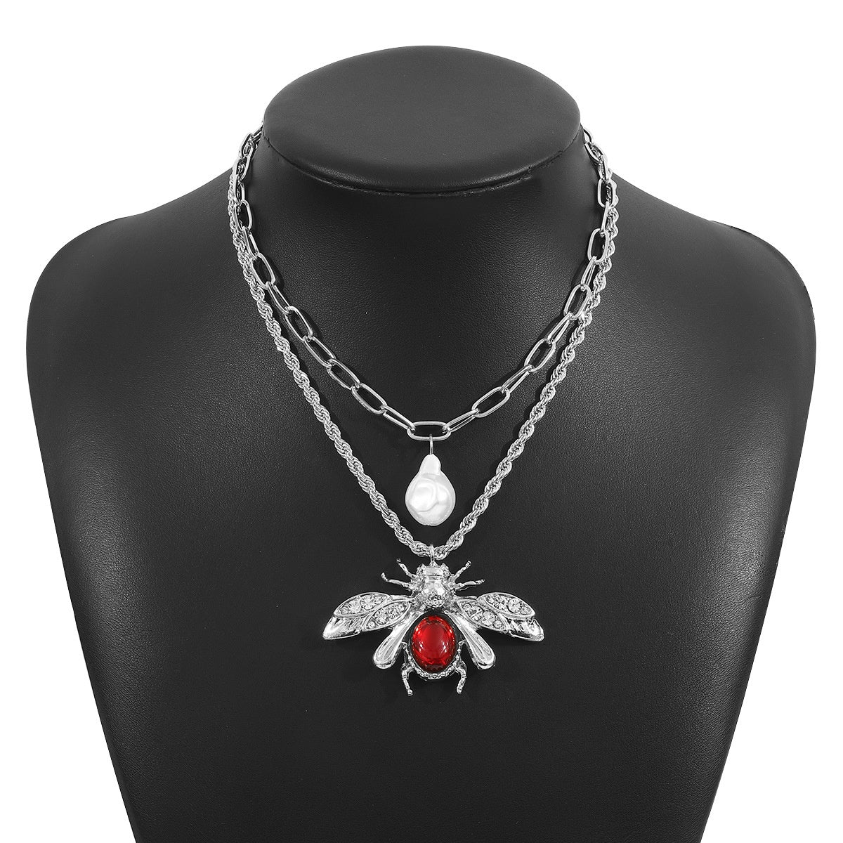 Retro Insect Water Drop And Animal Necklace With A Niche High-End Vibe