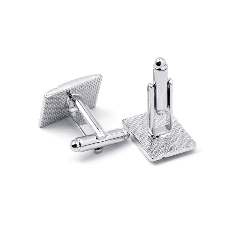 Fashion Zinc Alloy French Business Cufflinks