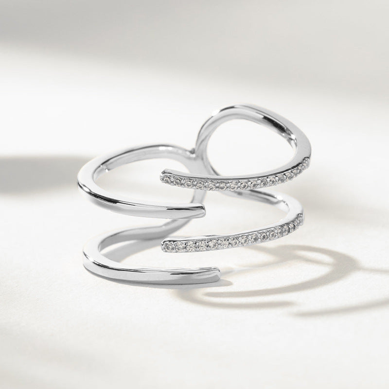 Open-style Personalized High-end Versatile Ring In The Instagram Ins Style