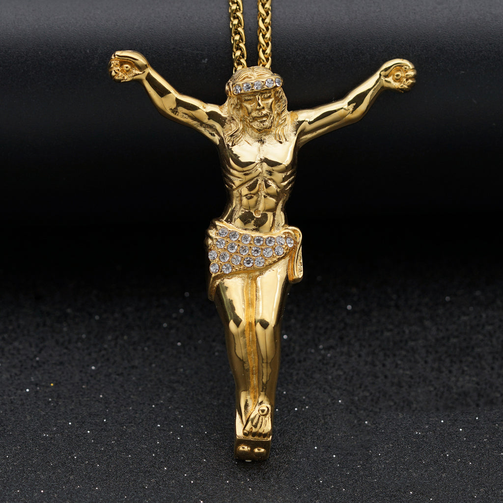 316 Stainless Steel Gold-Plated Extra-Large Full-Body God