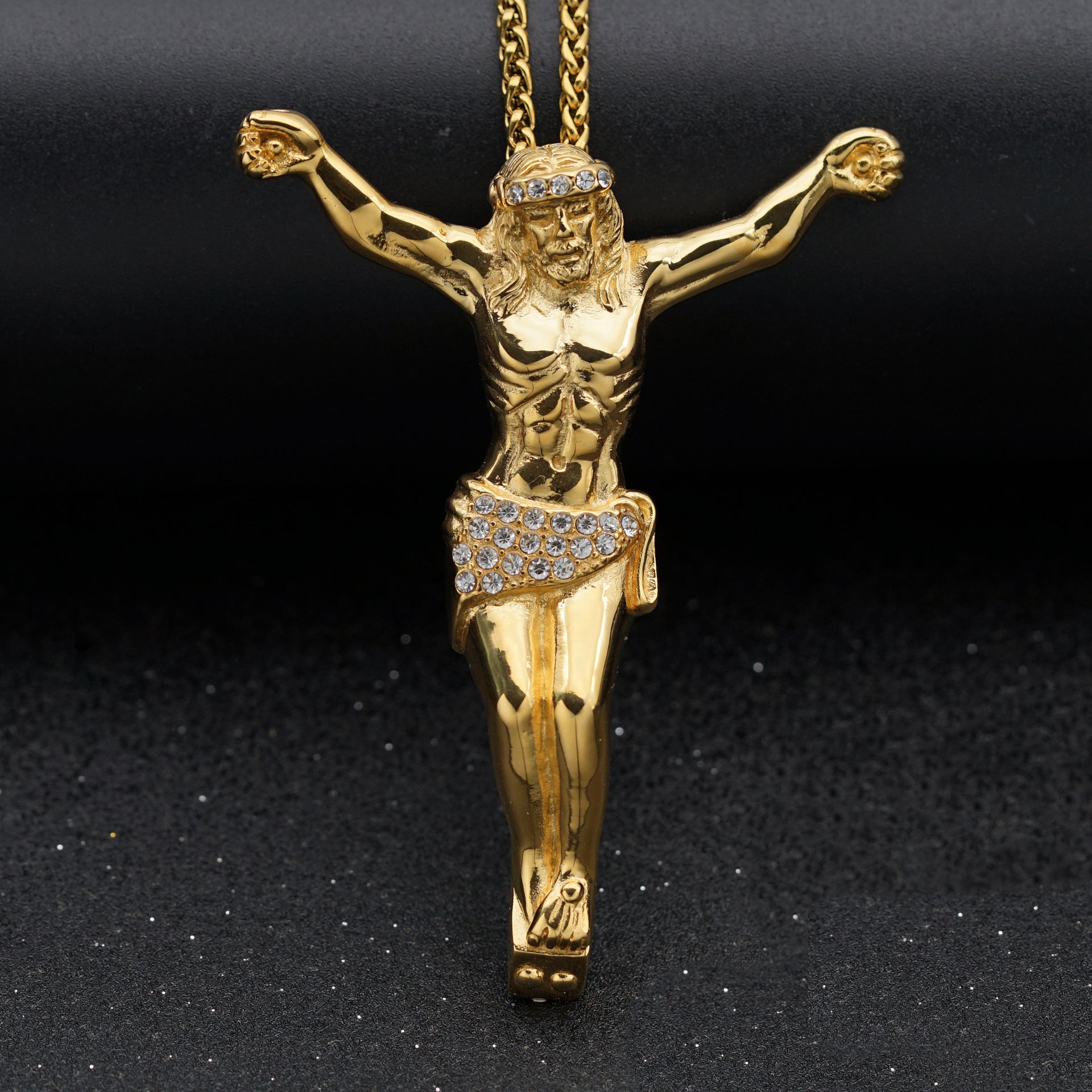 316 Stainless Steel Gold-Plated Extra-Large Full-Body God
