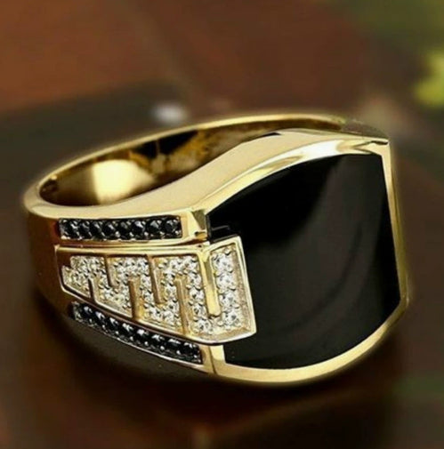 Crown, Lion And Shield Badge Ring
