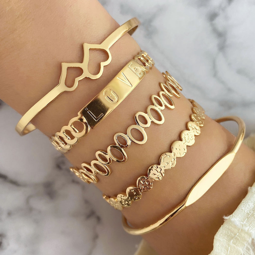 Multi-layered Bracelet Set For Women Versatile Stylish And Perfect For Chic Layered Looks