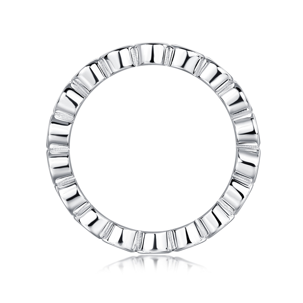 Emerging From The Cocoon - A Wedding Ring Set With Top-quality Moissanite S925 Silver And Platinum-plated Diamond Can Be Tested With A Diamond Pen. The Ring Is In Gold And Rose Gold