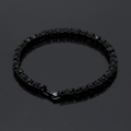 Tin Alloy Gold Color Iced Bracelet Men's Hip Hop Chain Street Rock Jewelry