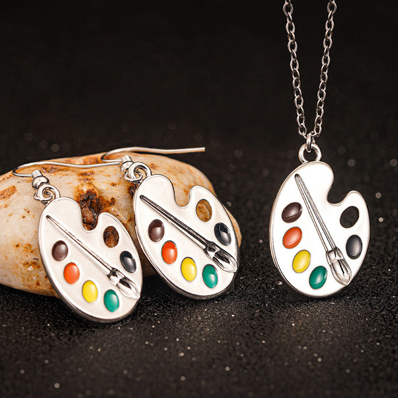 Creative Uniquely Shaped New Color-matching Necklace