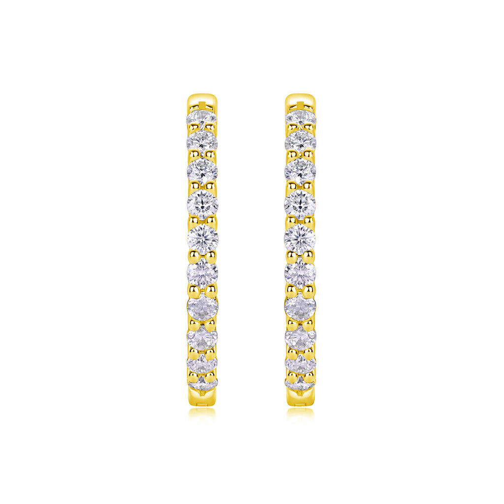 Mermaid - A Fashionable And Trendy Accessory Set With Top-quality Moissanite S925 Silver And Platinum-plated Stud Earrings. It Can Be Tested In Gold Rose Gold With A Diamond Pen