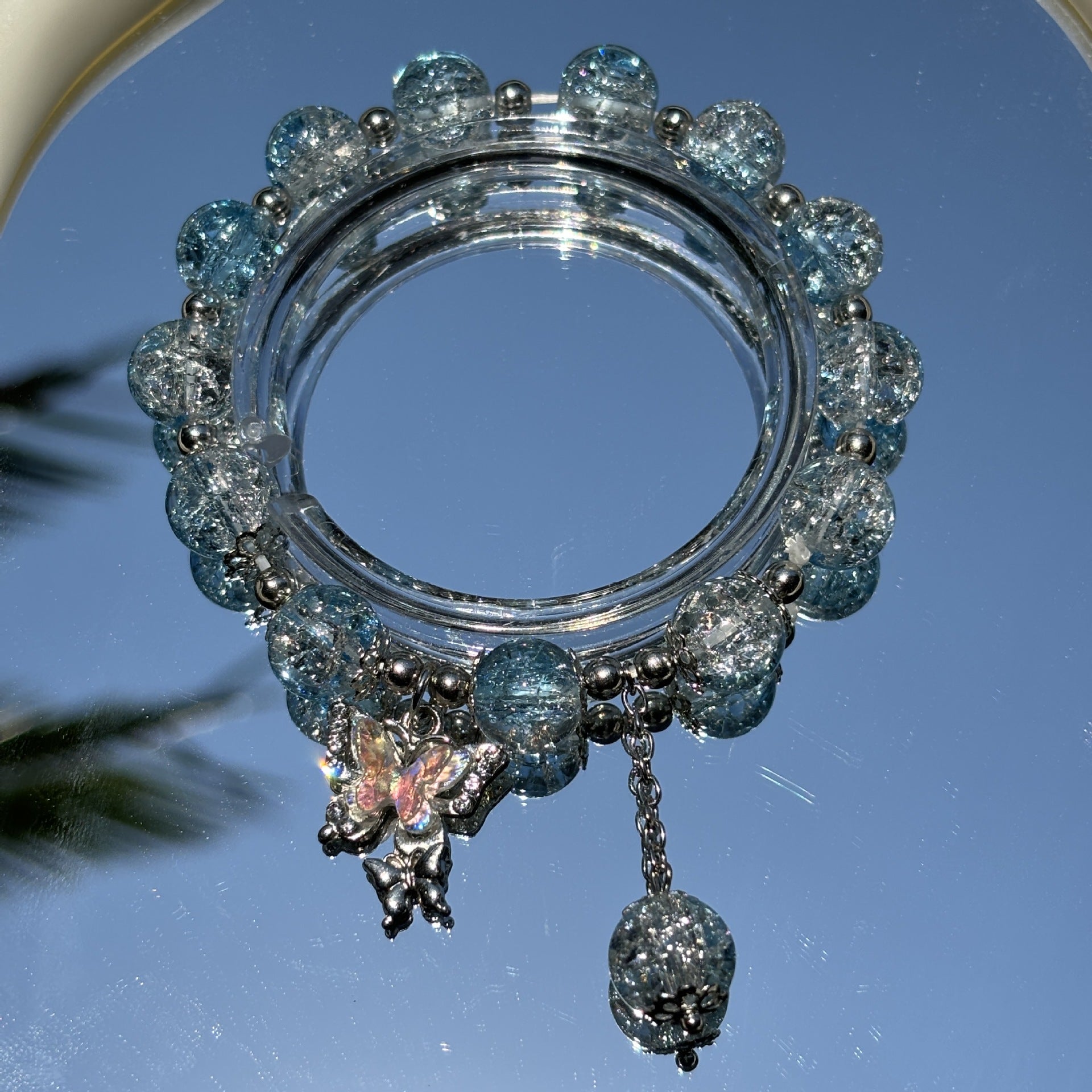 Night Market, Temple Fair And Exhibition Stalls Featuring Beaded Bracelets And Glass Jewelry