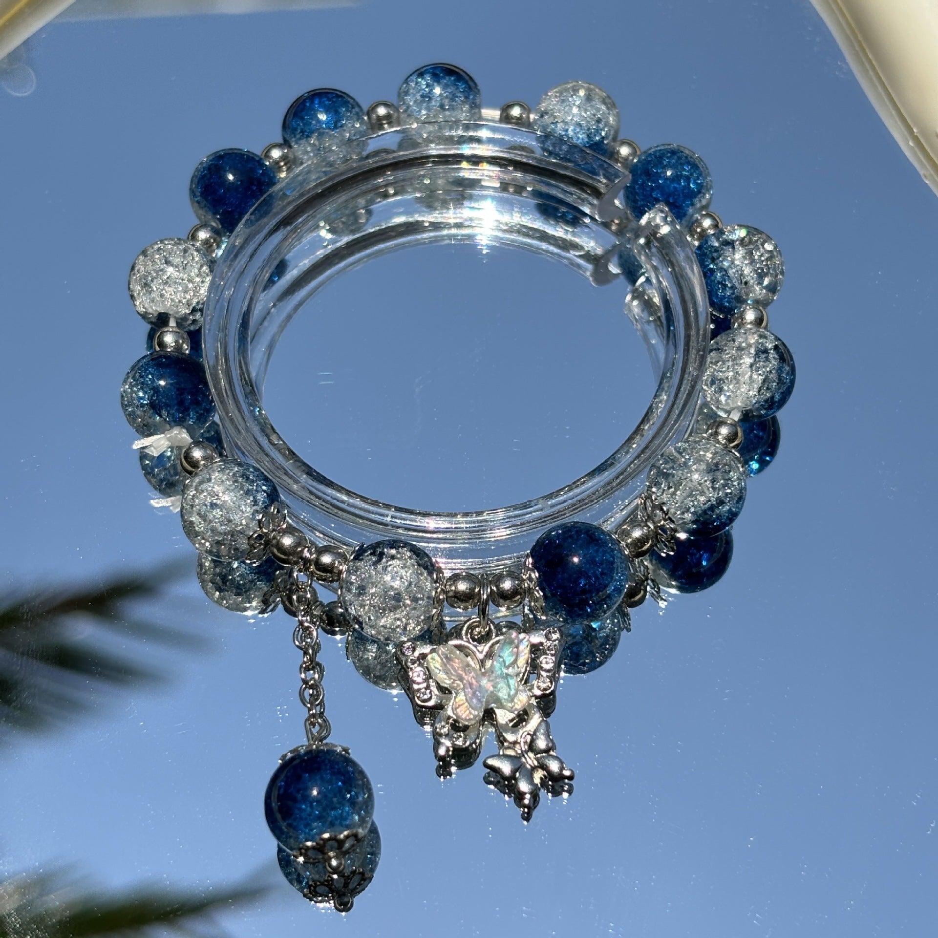 Night Market, Temple Fair And Exhibition Stalls Featuring Beaded Bracelets And Glass Jewelry