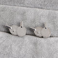 Personalized Men's Shirt Racket Cufflinks Accessories