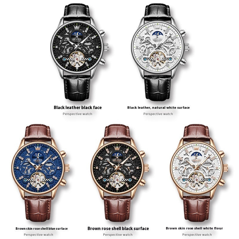 Men's Creative Fashion Alloy Quartz Watch