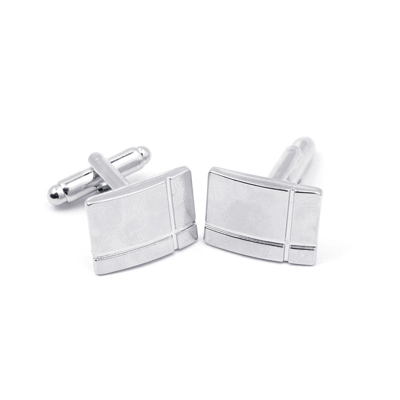 Fashion Zinc Alloy French Business Cufflinks