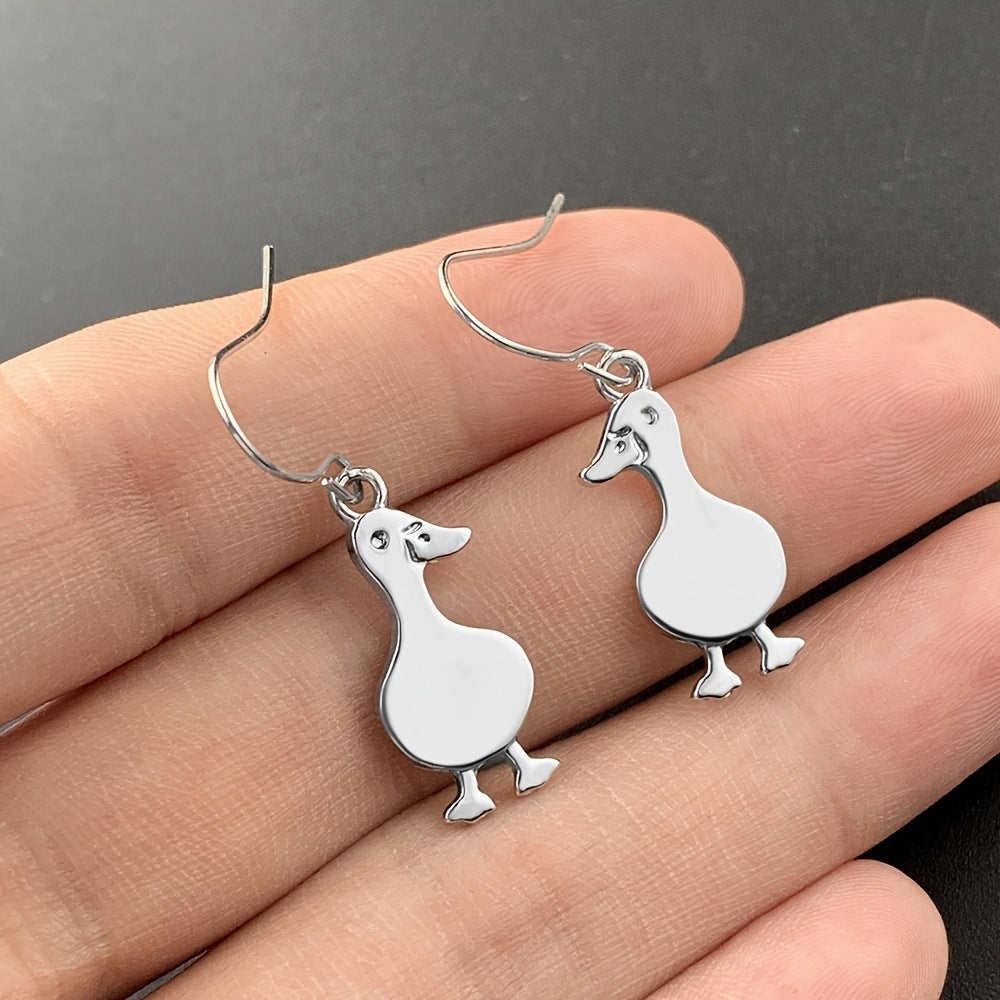 Female Versatile Retro Creative Small Animal Earrings