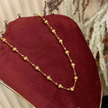 Womens Shattered Starlight Necklace With Cats Eye Beads