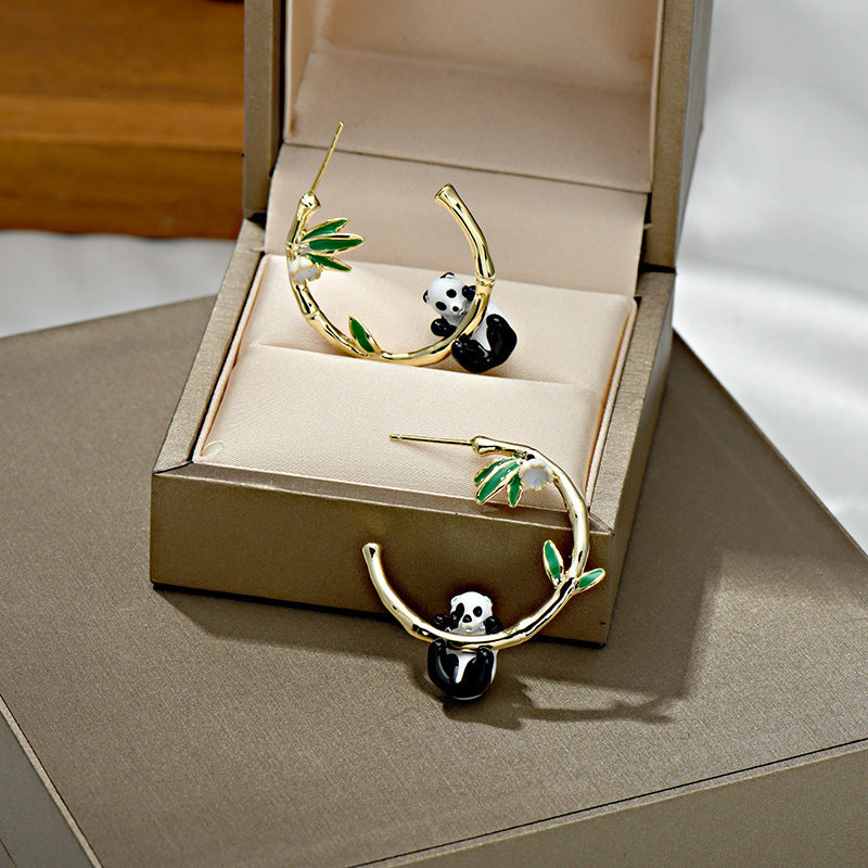 Elegant High End Short Hair Earrings