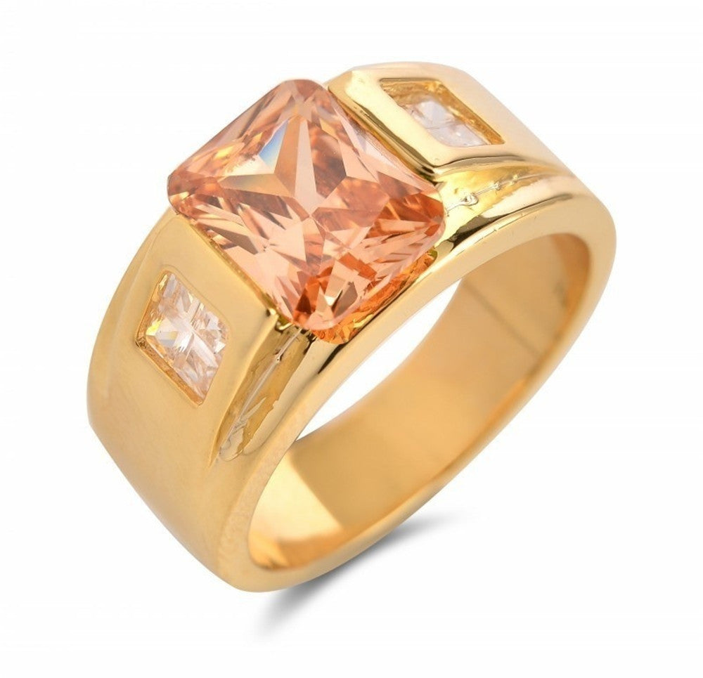 Gold Diamond Ring For Men